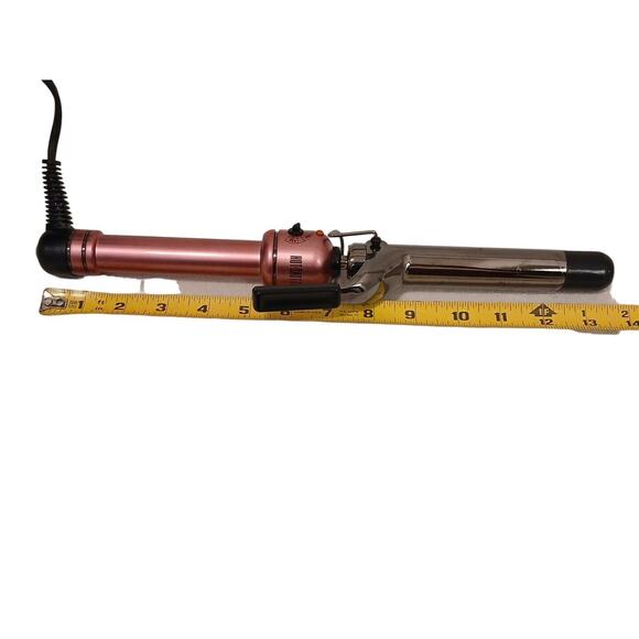 Hot Shot Tools Curling Iron Professional SALON 1.14" Barrel Titanium New No Box - Picture 9 of 10